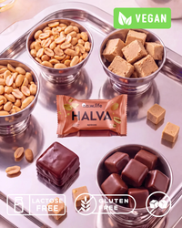 Конфета vegan halva "Арахис" R.A.W. LIFE Sweets - 16 г