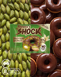 Пончик без глютена "Фисташка и ваниль" PROTEIN DONUT - 70 г