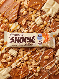 Baton proteic "Arahide sărate" Fitness SHOCK - 50 g