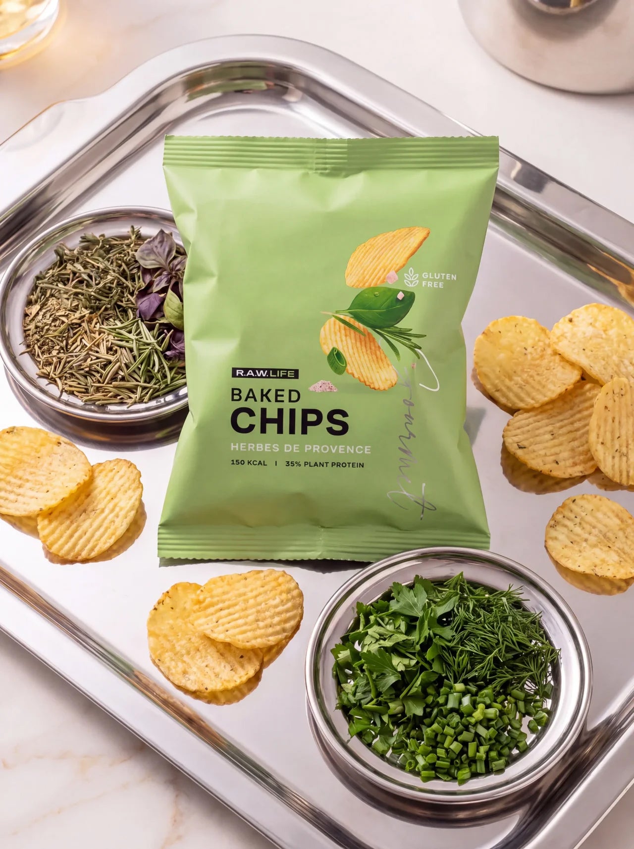 Baked Chips  "Прованские травы" R.A.W. LIFE - 35 г